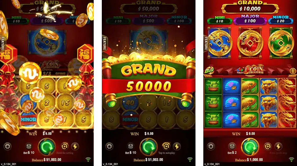 3 Coins Wolf777Review Bonus